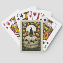 Tarjeta Tarot de Ilustracion gótico vintage de Hal