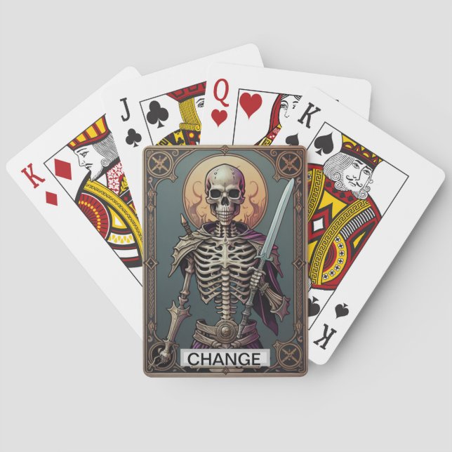 Baraja De Cartas Tarjeta Tarot Style (Reverso)
