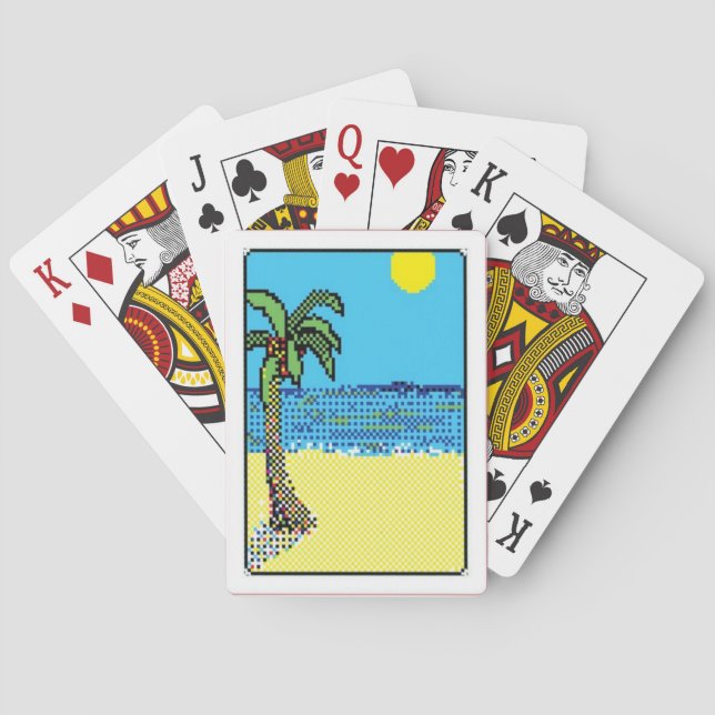 Baraja De Cartas tarjeta windows 95 (Reverso)