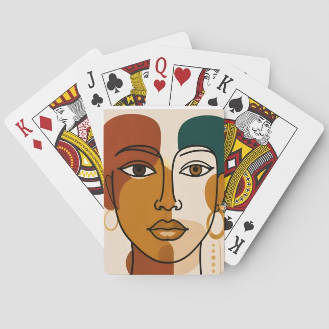 Baraja De Cartas Tarjetas (Reverso)
