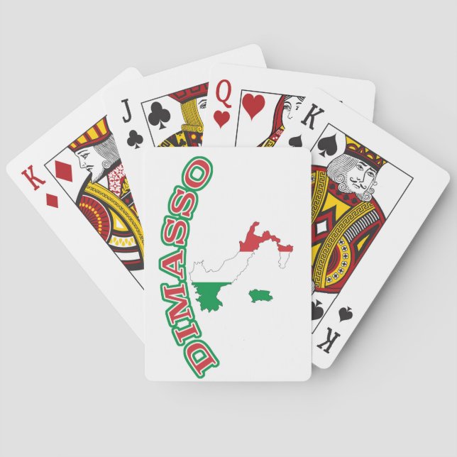 Baraja De Cartas Tarjetas (Reverso)