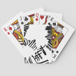 Baraja De Cartas Tarjetas blancas y negras