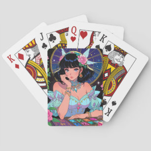 Baraja De Cartas Tarjetas de Anime Místicas
