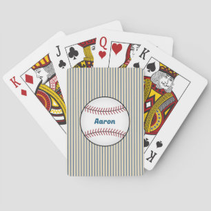 Baraja De Cartas Tarjetas de béisbol personalizadas regalo