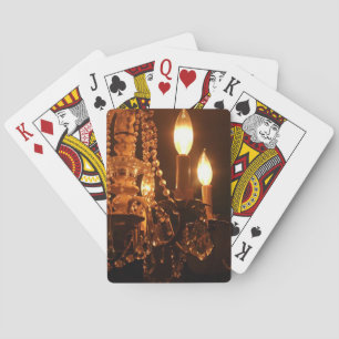 Baraja De Cartas TARJETAS DE BICICLETA DE 2 Oro de Shabby Chandelie