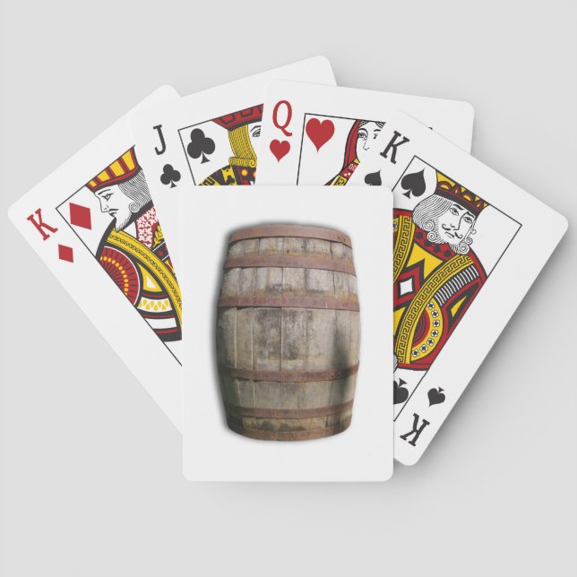 Baraja De Cartas Tarjetas de Borbón (Reverso)