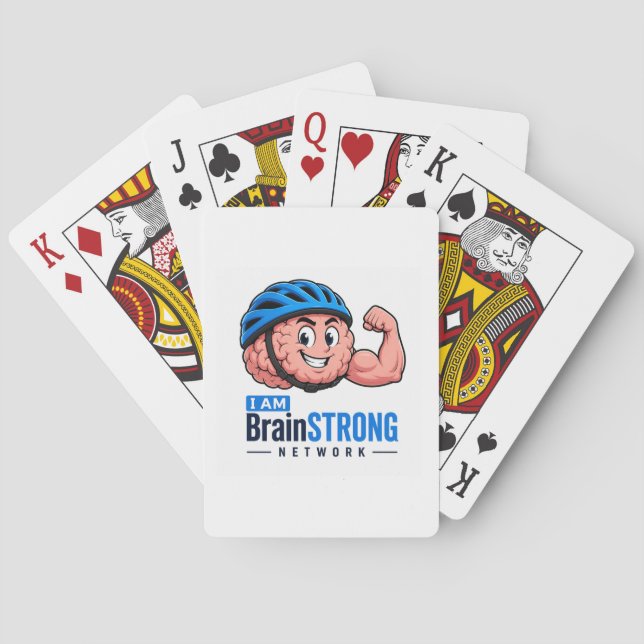 Baraja De Cartas Tarjetas de BrainSTRONG Network (Reverso)