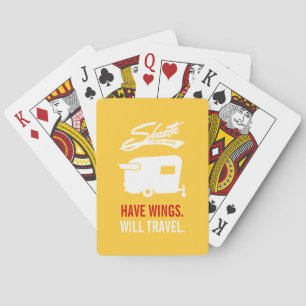 Baraja De Cartas Tarjetas de Camping RV para Camping Shasta Camper