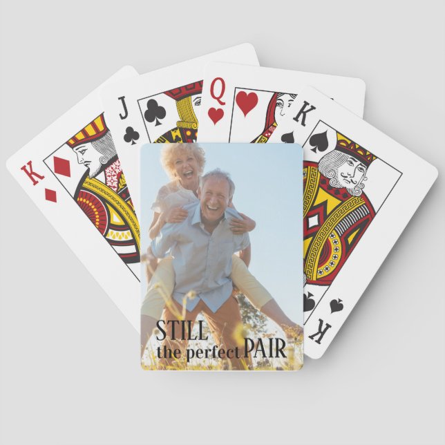 Baraja De Cartas Tarjetas de celebración de aniversario/aniversario (Reverso)