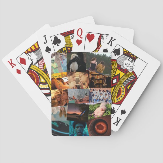 Baraja De Cartas Tarjetas de cine Casa (Reverso)