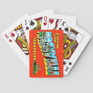 Baraja De Cartas Tarjetas de Cumpleaños Coloridas de Nashville