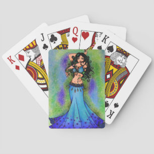 Baraja De Cartas Tarjetas de cumpleaños de bailarín Belly