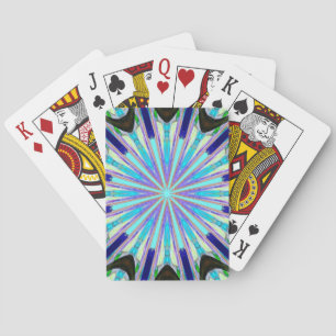 Baraja De Cartas tarjetas de estrella azul
