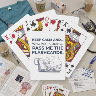 Baraja De Cartas Tarjetas de estudio divertidas para estudiantes de