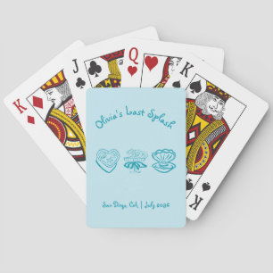 Baraja De Cartas Tarjetas de Favoritos de Despedida de Soltera Last