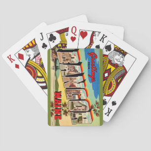 Baraja De Cartas Tarjetas de felicitación de Bangor Maine