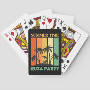 Baraja De Cartas Tarjetas de Fiesta de Ibiza