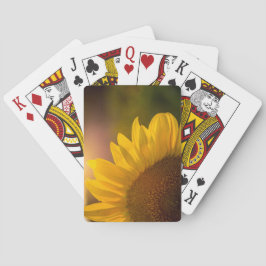 Baraja De Cartas Tarjetas de girasol