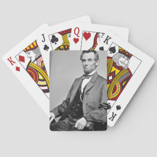 Baraja De Cartas Tarjetas de juego Abraham Lincoln