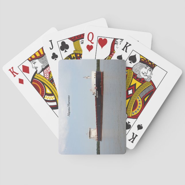 Baraja De Cartas Tarjetas de juego Algoma Harvester (Reverso)