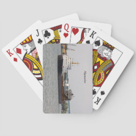 Baraja De Cartas Tarjetas de juego algomarinas