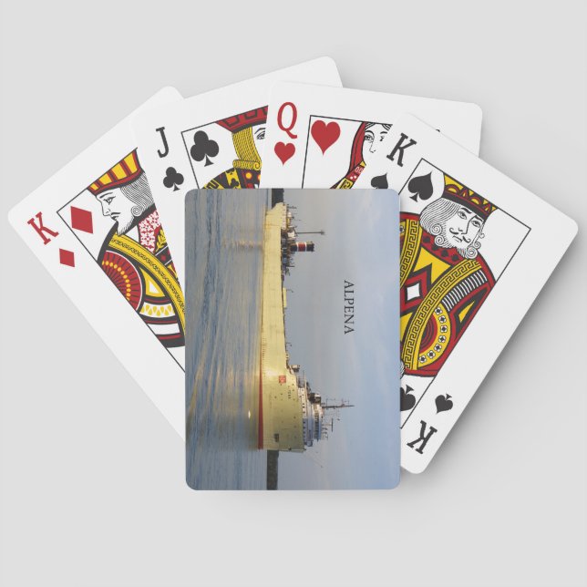 Baraja De Cartas Tarjetas de juego Alpena (Reverso)