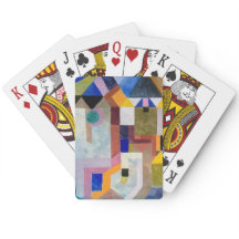 TARJETAS DE JUEGO - Arquitectura colorida - Arte P