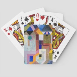 Baraja De Cartas TARJETAS DE JUEGO - Arquitectura colorida - Arte P
