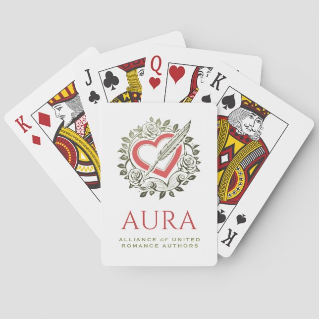 Baraja De Cartas Tarjetas de juego AURA (Reverso)
