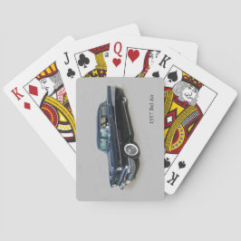 Baraja De Cartas Tarjetas de juego Bel Air 4 Door 1957