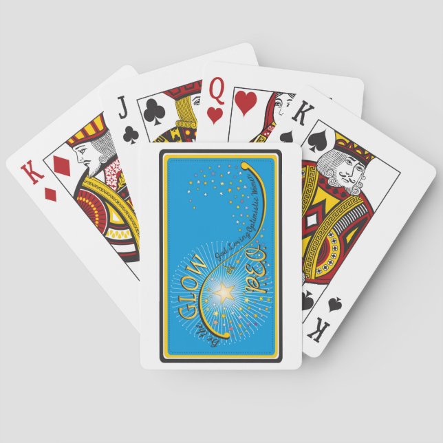 Baraja De Cartas Tarjetas de juego BeTheGlowOfPEO (Reverso)
