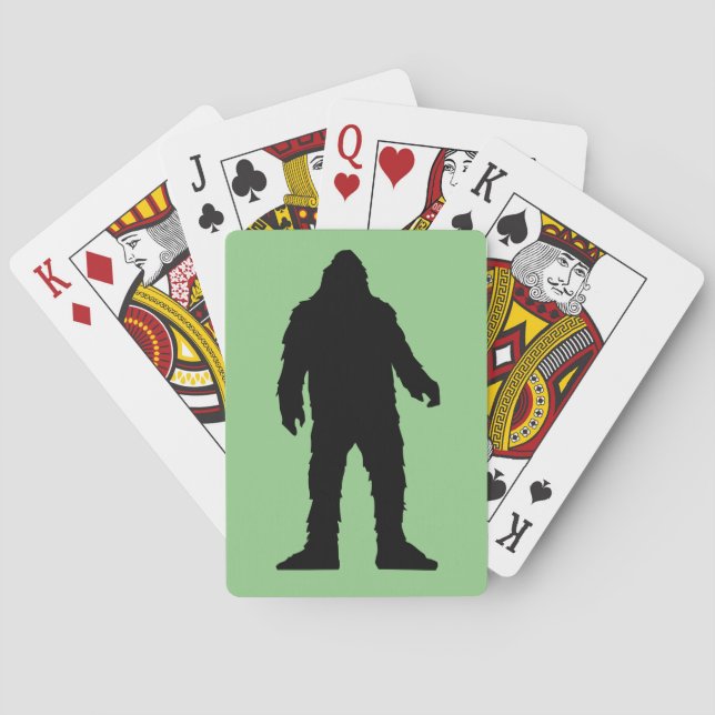 BARAJA DE CARTAS TARJETAS DE JUEGO BIGFOOT (Reverso)