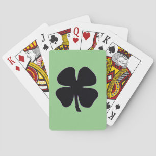 Baraja De Cartas Tarjetas de juego Black Clover Green Poker