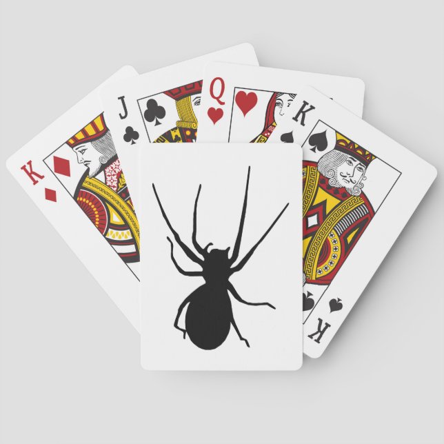 Baraja De Cartas Tarjetas de juego Black Spider (Reverso)