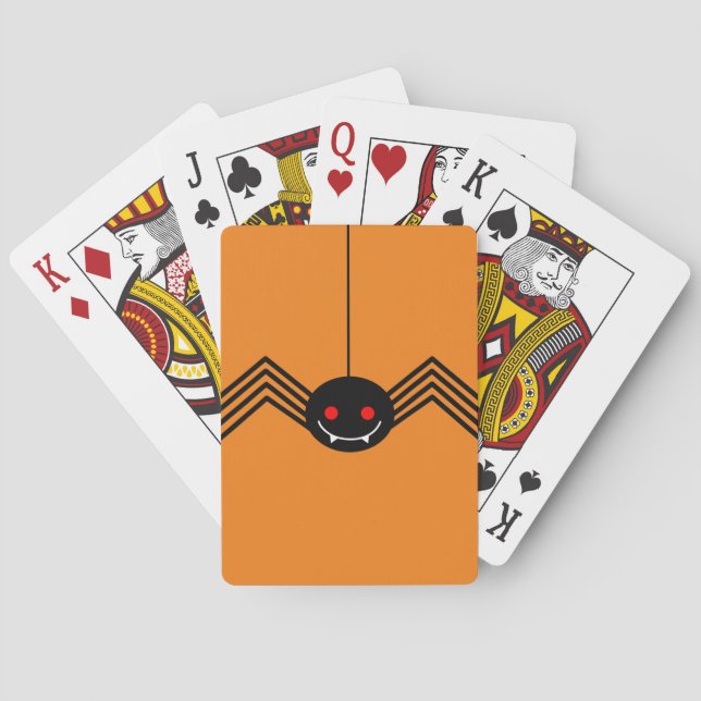Baraja De Cartas Tarjetas de juego Black Spider (Reverso)