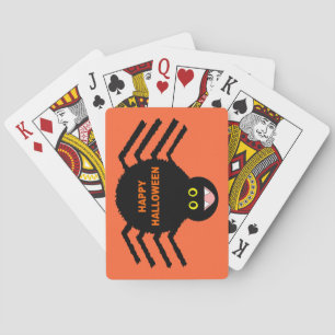 Baraja De Cartas Tarjetas de juego Black Spider de Halloween