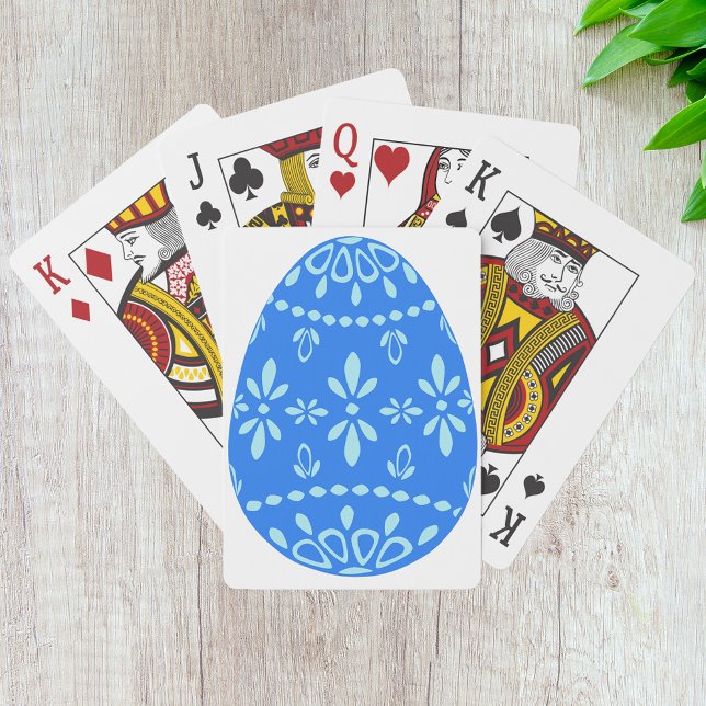Baraja De Cartas Tarjetas de juego Blue Lace Easter Eging (Subido por el creador)