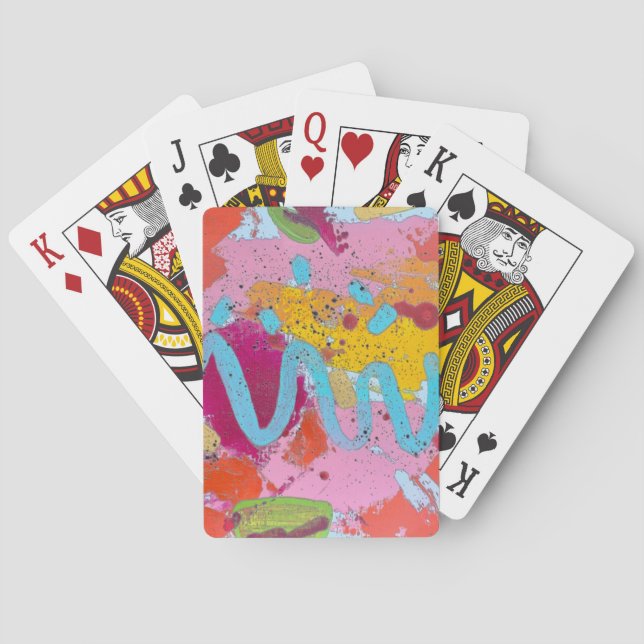 Baraja De Cartas Tarjetas de juego Blue River (Reverso)