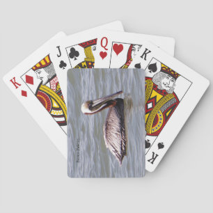 Baraja De Cartas Tarjetas de juego Brown Pelican