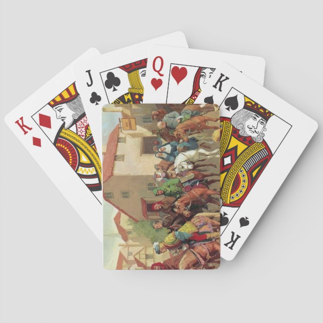 Baraja De Cartas Tarjetas de juego Canterbury Tales (Reverso)
