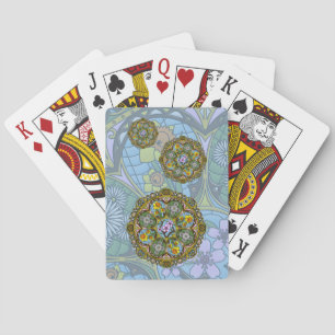 Baraja De Cartas Tarjetas de juego clásicas de primavera