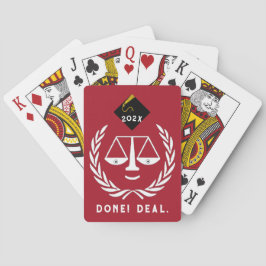 Baraja De Cartas Tarjetas de juego clásicas de regalo de graduación