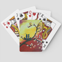 Baraja De Cartas Tarjetas de juego clásicas Love Birds