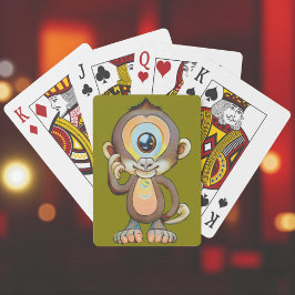 Baraja De Cartas tarjetas de juego clásicas monkey
