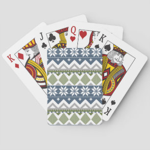 Baraja De Cartas Tarjetas de juego clásicas para Sweater Winter
