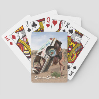 Baraja De Cartas Tarjetas de juego clásicas Savanasushi