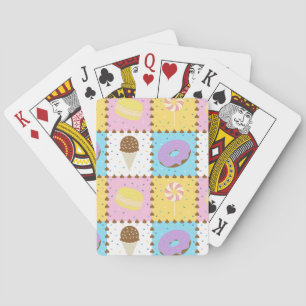 Baraja De Cartas Tarjetas de juego clásicas Sweet Cravings