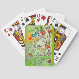 Baraja De Cartas Tarjetas de juego coloridas de Riverside CA