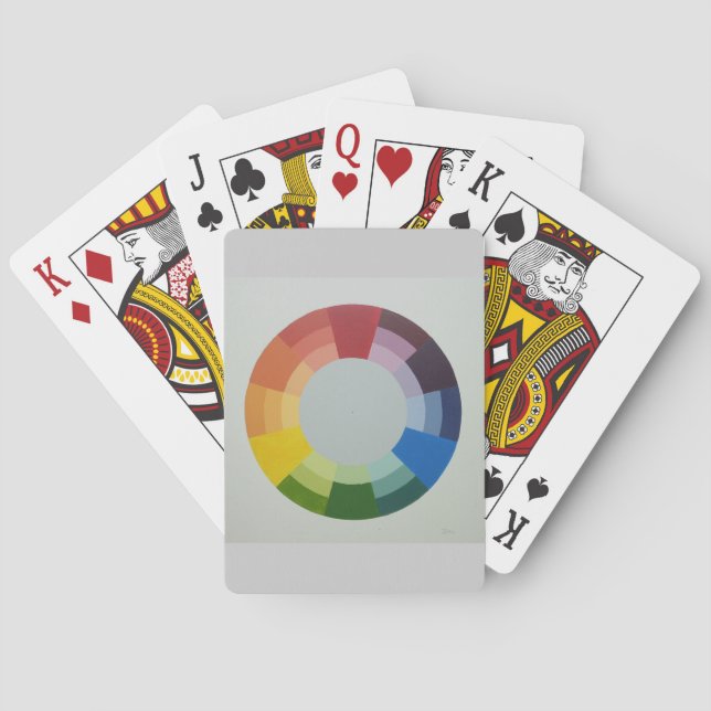 Baraja De Cartas Tarjetas de juego COLORWHEEL (Reverso)