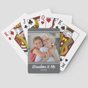 Baraja De Cartas Tarjetas de juego con guión de foto personalizada